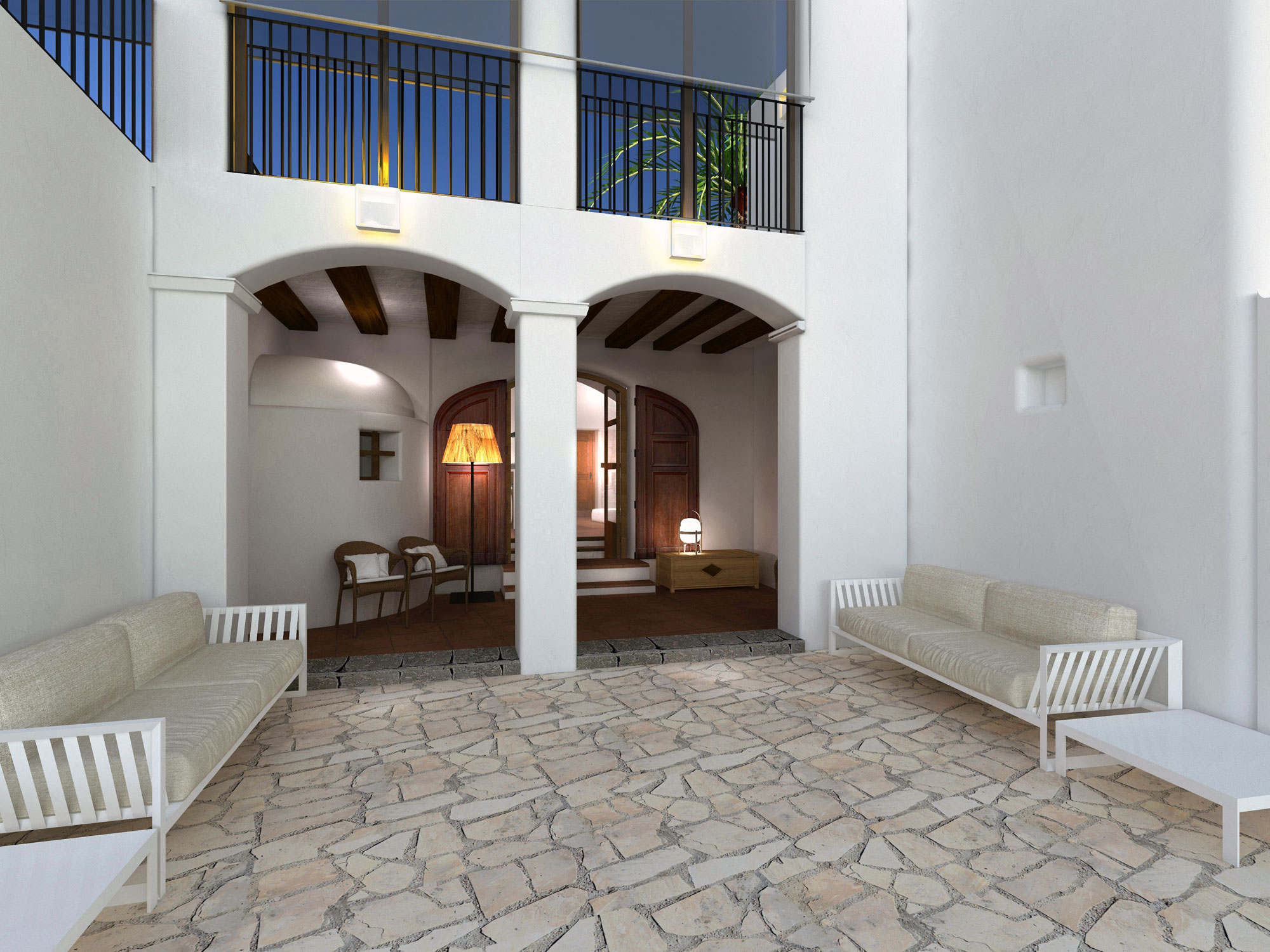 Imagen del proyecto Hotel rural en Ibiza